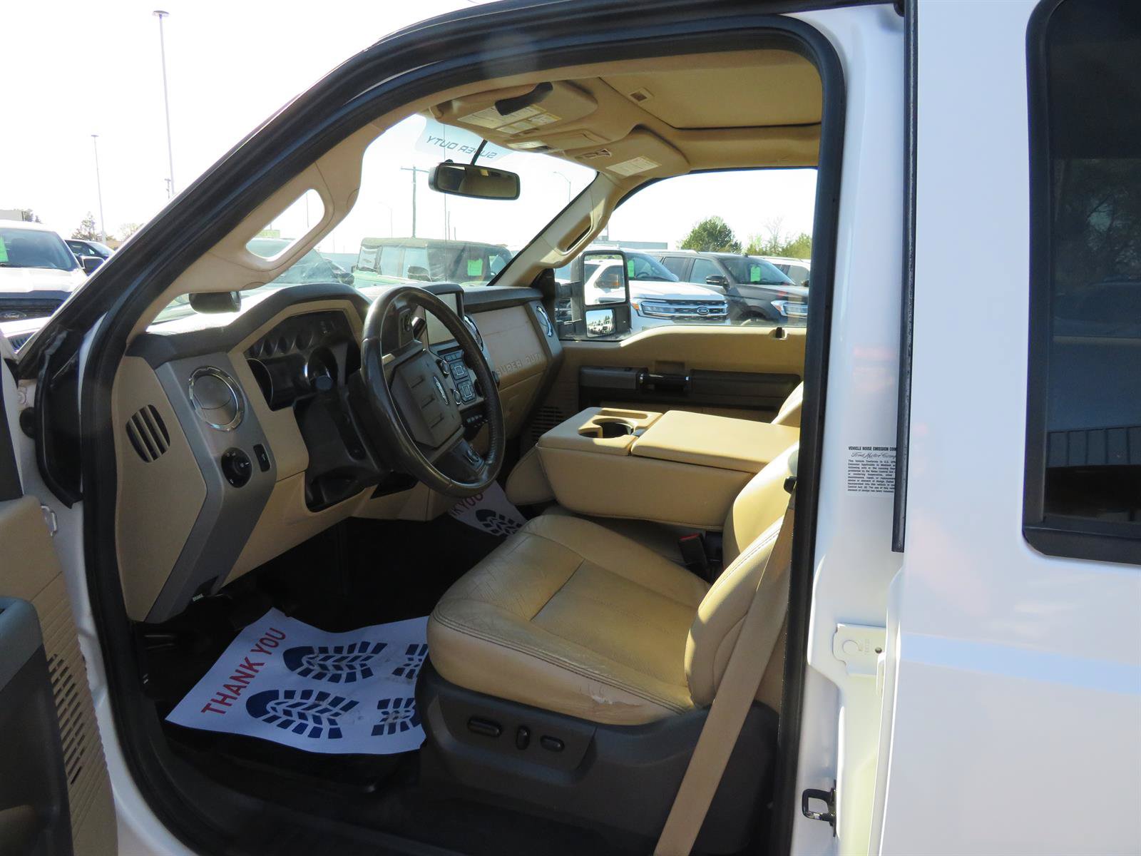 Used 2014 Ford F350 Lariat w/ Lariat Ultimate Package AWD/4WD image 9