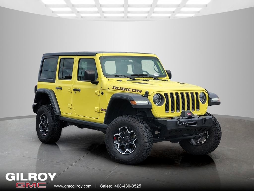 Used 2023 Jeep Wrangler Unlimited Rubicon w/ LED Lighting Group AWD/4WD image 1