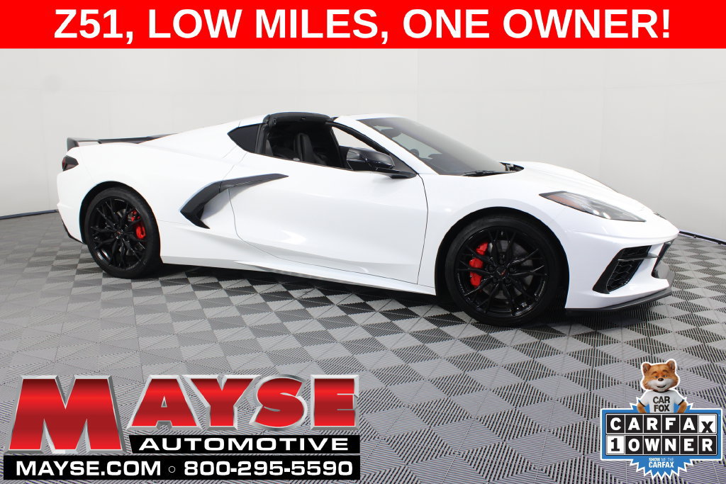 Used 2024 Chevrolet Corvette Stingray Coupe w/ Z51 Performance Package RWD image 1