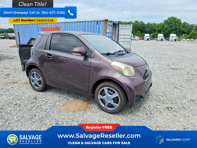 Used 2012 Scion iQ w/ Rear Speaker Pkg FWD image 5