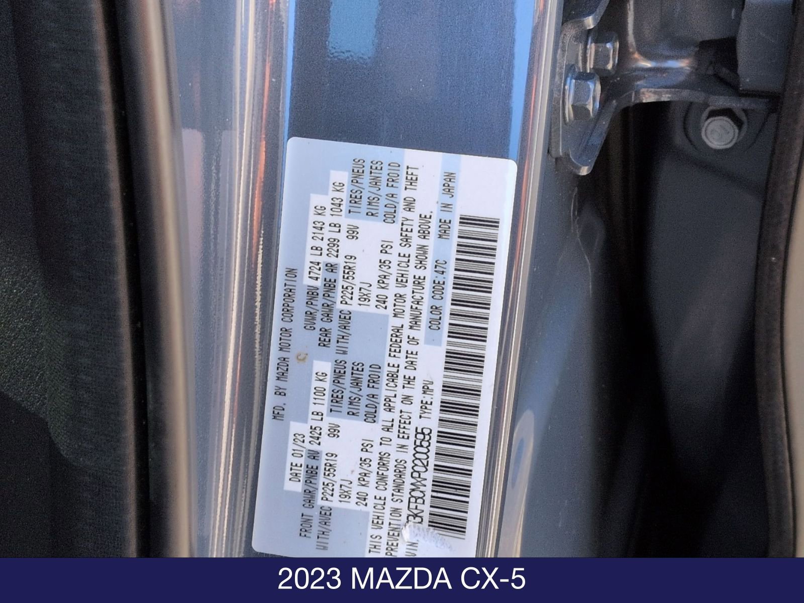 Used 2023 MAZDA CX-5 Carbon Edition image 28