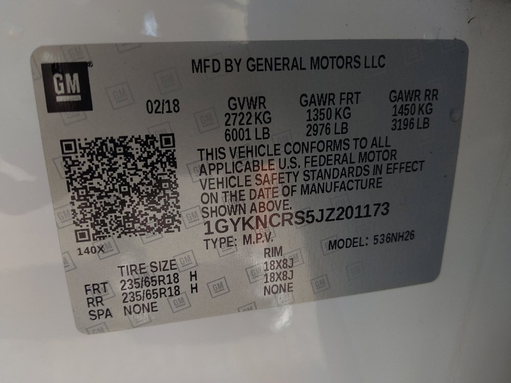 Used 2018 Cadillac XT5 Luxury w/ Driver Awareness Package FWD image 33