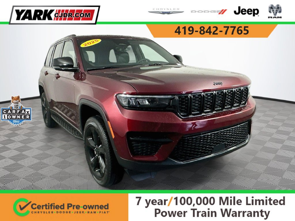 Certified 2025 Jeep Grand Cherokee Altitude