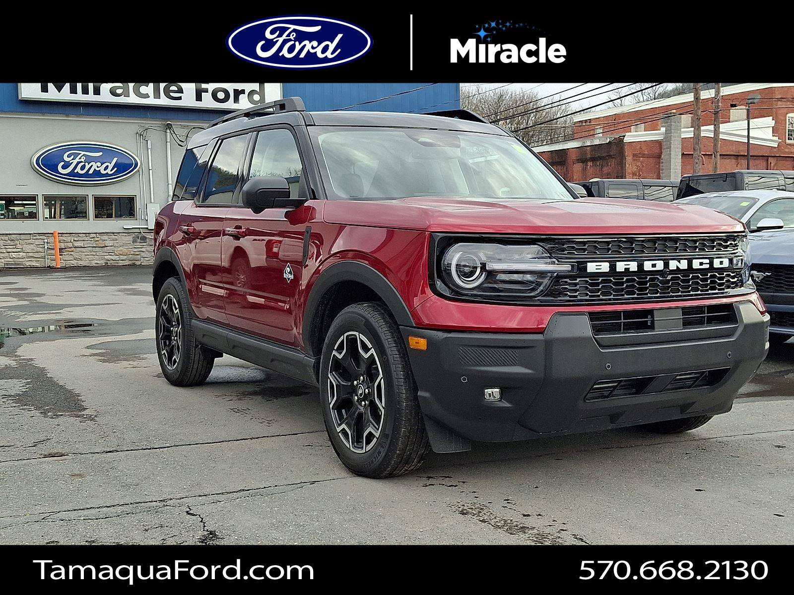 New 2025 Ford Bronco Sport Outer Banks w/ Outer Banks Tech Package+