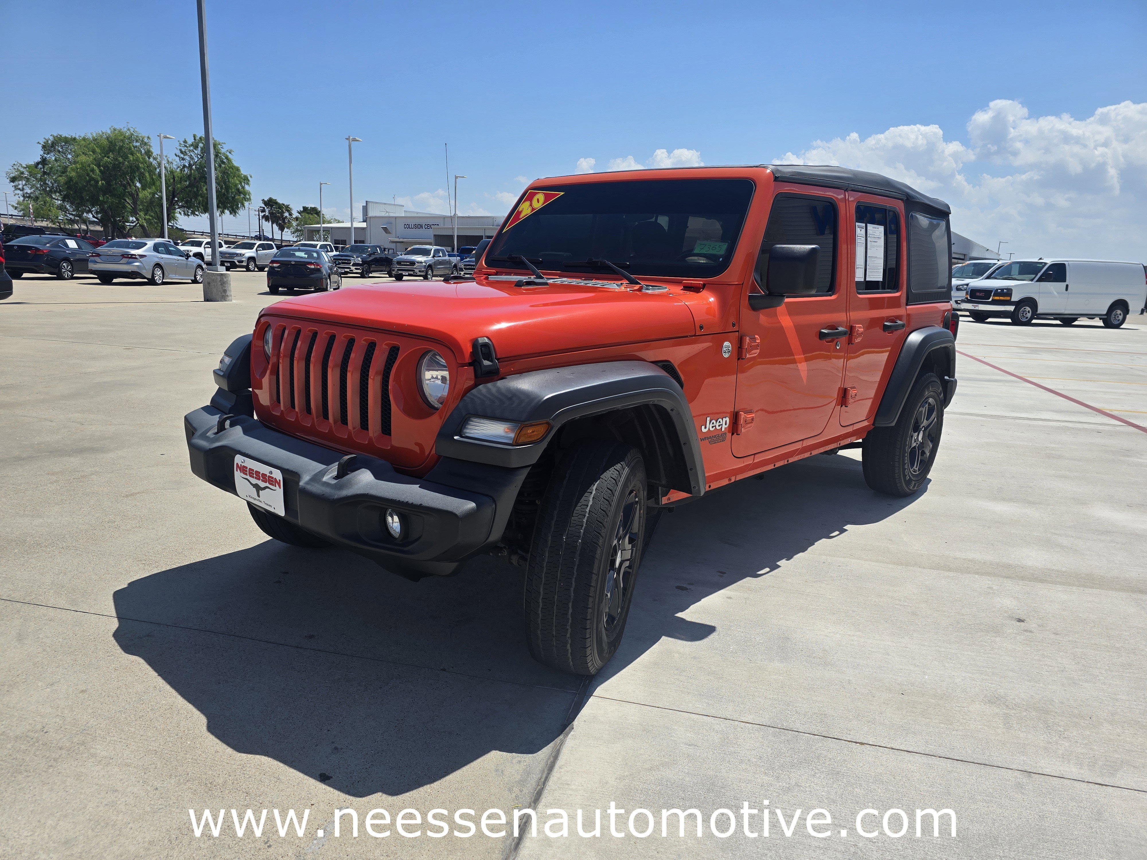 Used 2020 Jeep Wrangler Unlimited Sport S image 3