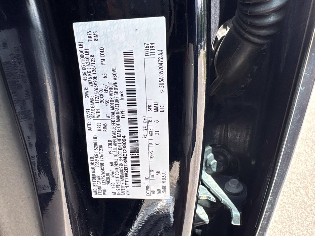 Used 2021 Ford F250 Lariat w/ Lariat Value Package AWD/4WD image 14