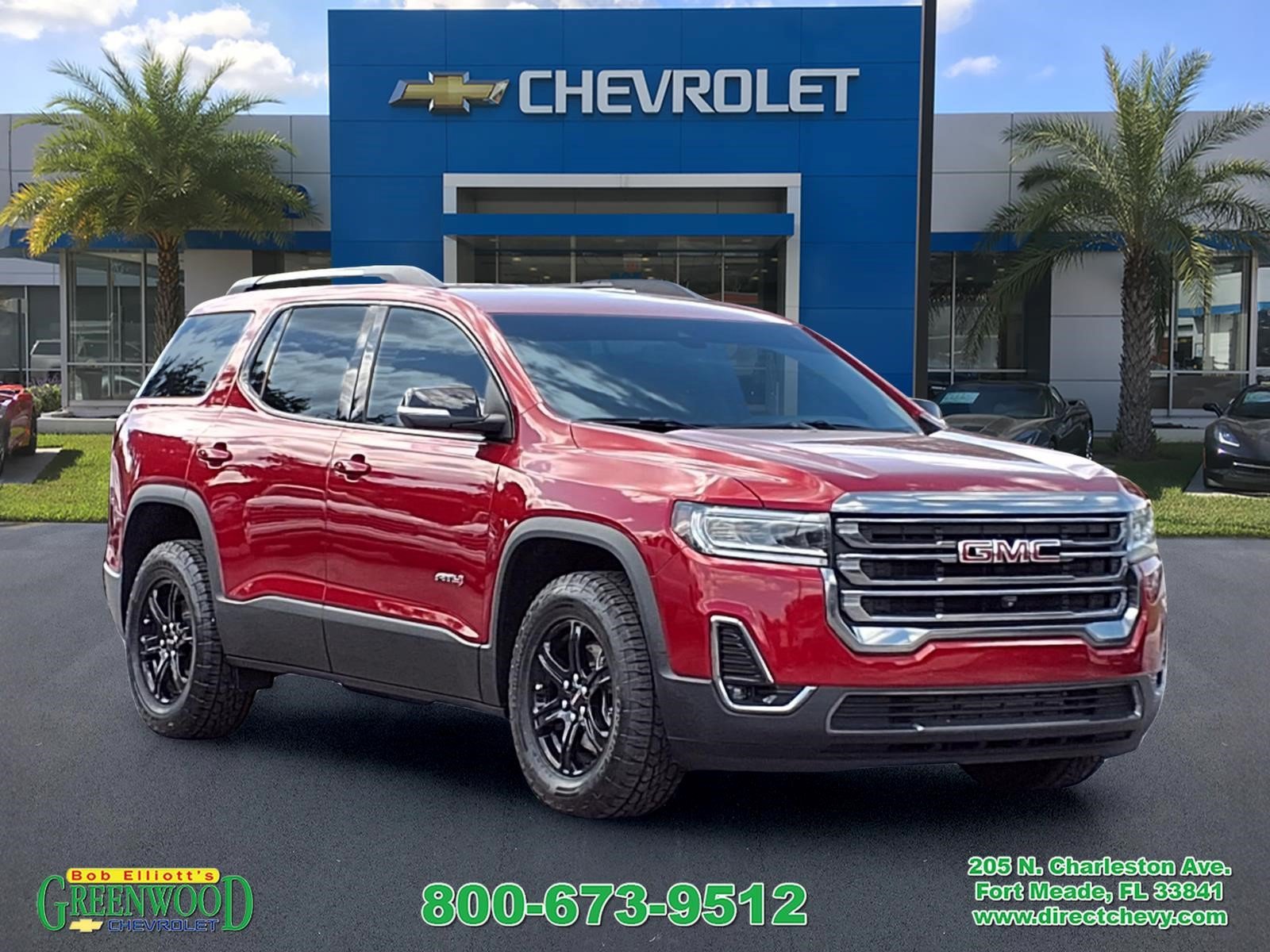 Certified 2023 GMC Acadia AT4 w/ Technology Package AWD/4WD image 1