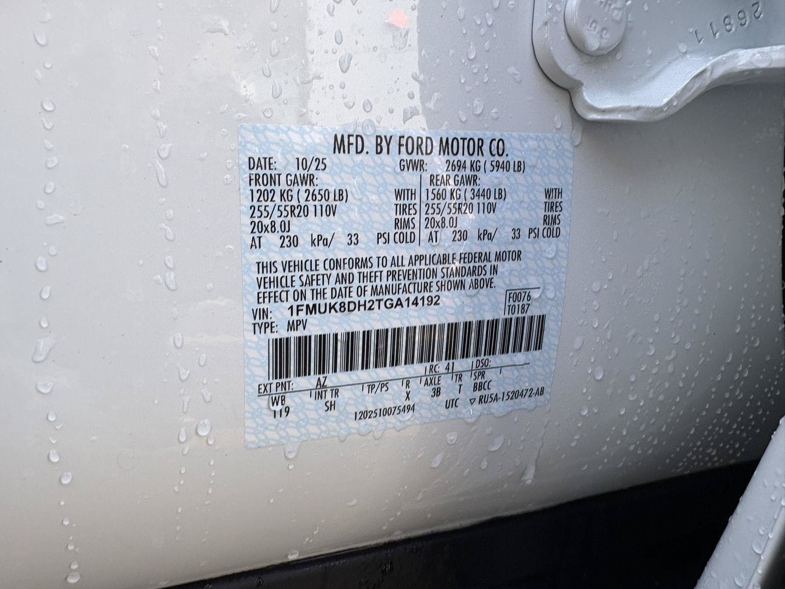 New 2026 Ford Explorer Active w/ Active Comfort Package AWD/4WD image 17