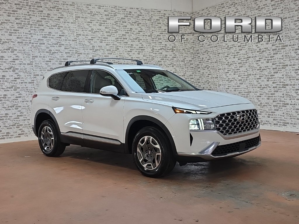 Used 2023 Hyundai Santa Fe Blue image 1