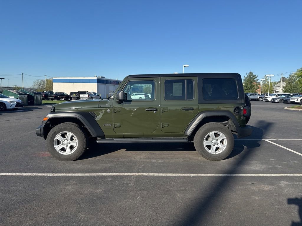 Used 2022 Jeep Wrangler Unlimited Sport AWD/4WD video 2