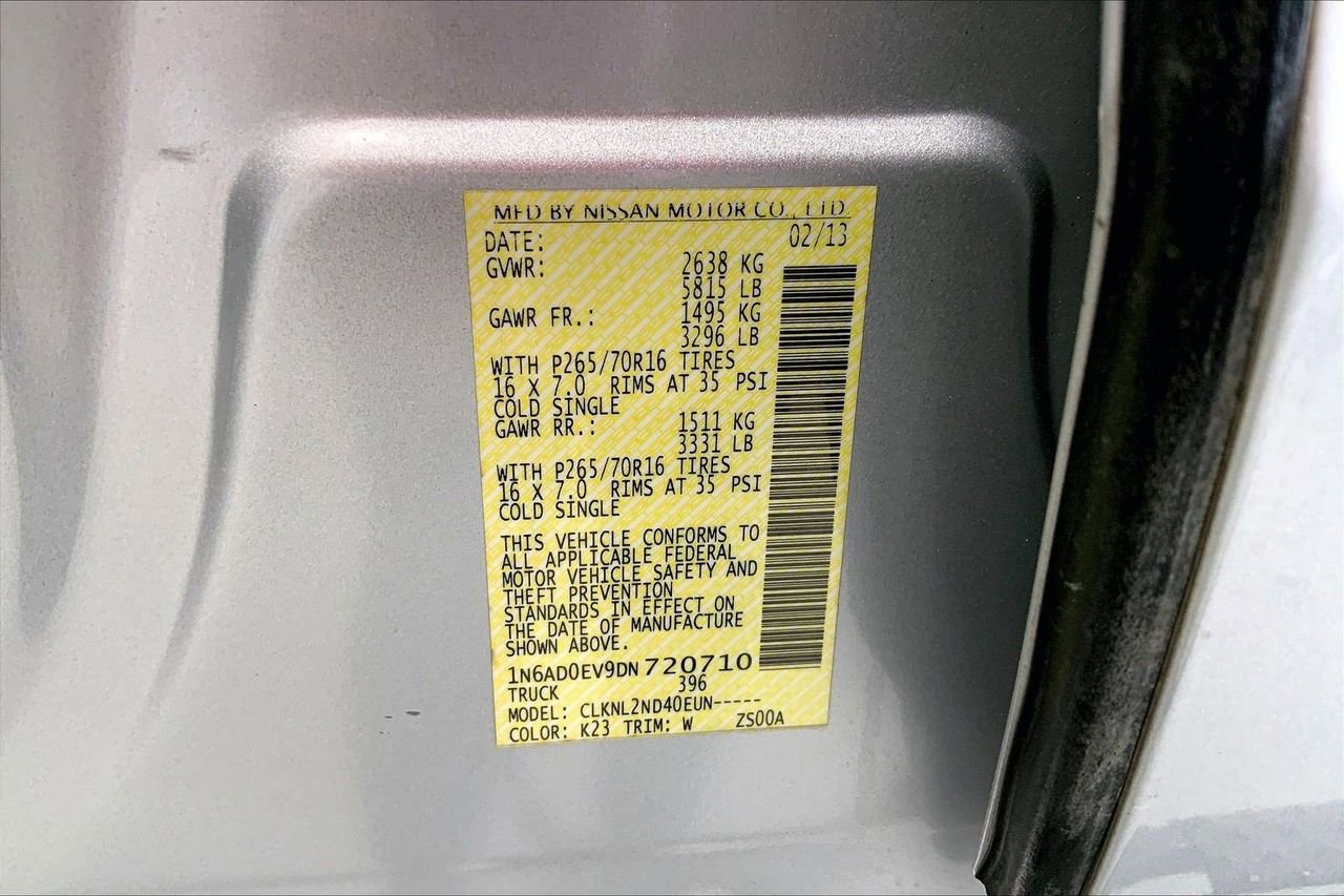 Used 2013 Nissan Frontier SV AWD/4WD image 33