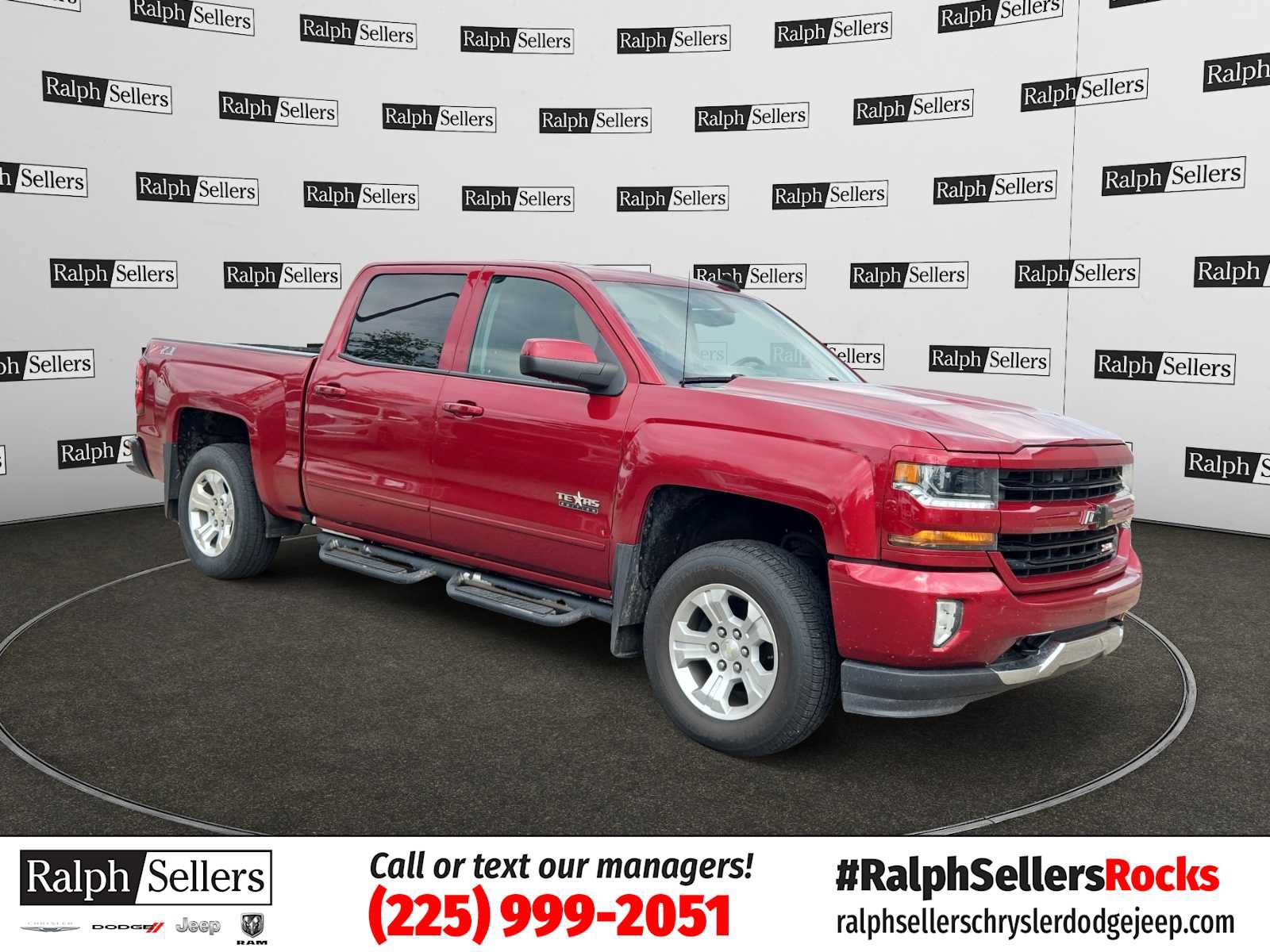 Used 2018 Chevrolet Silverado 1500 LT w/ Texas Edition AWD/4WD image 1