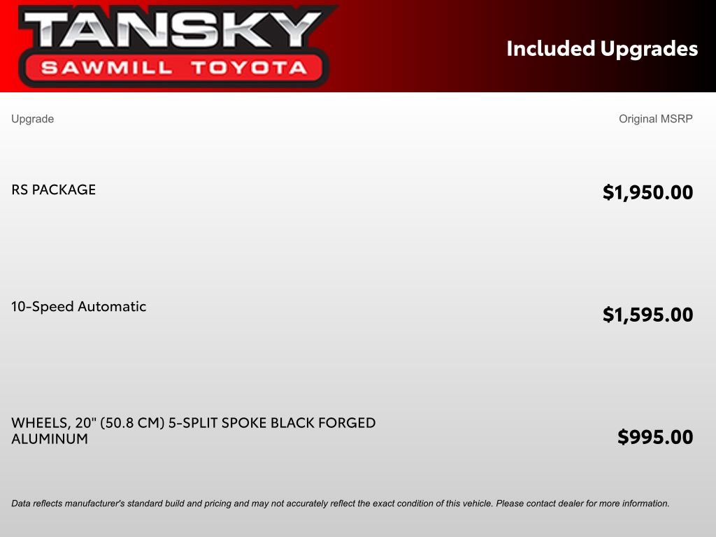 Used 2024 Chevrolet Camaro LT w/ RS Package image 4