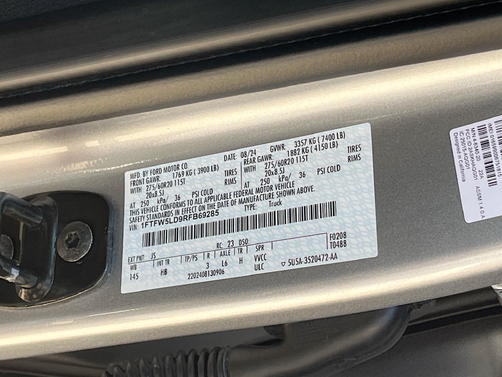 Used 2024 Ford F150 Lariat w/ Bed Utility Package AWD/4WD image 33