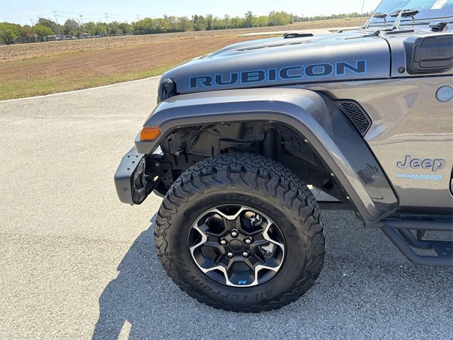 Used 2021 Jeep Wrangler Unlimited Rubicon 4xe w/ Steel Bumper Group image 32