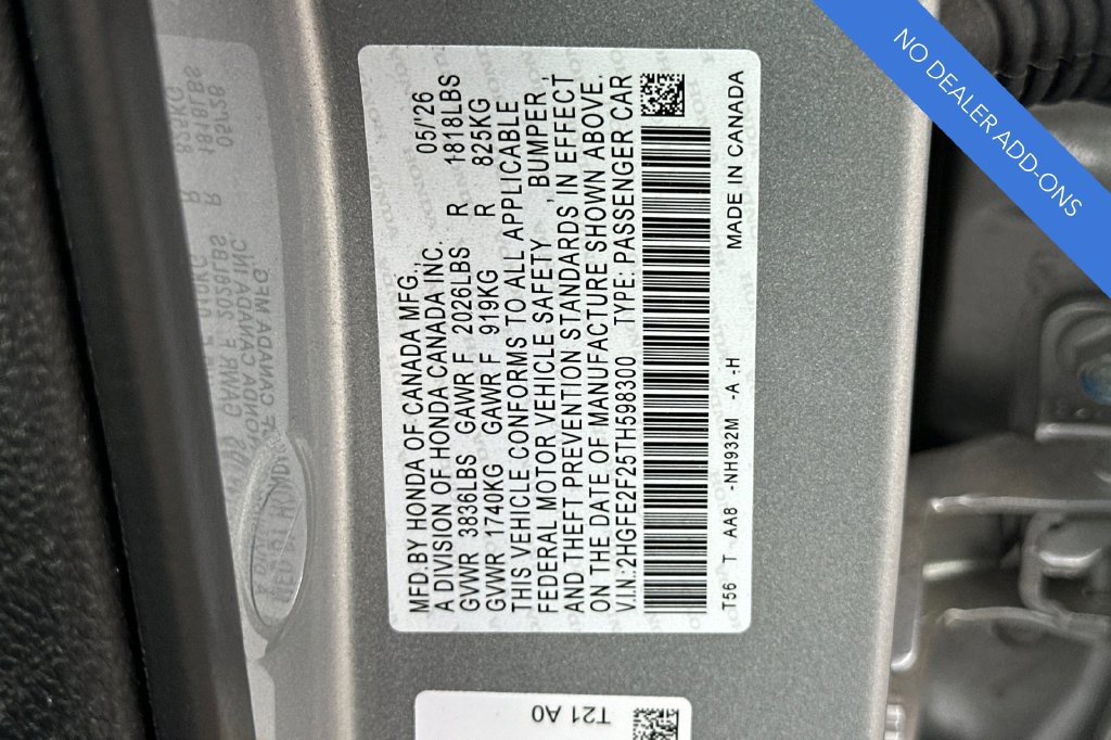 Certified 2026 Honda Civic LX image 31