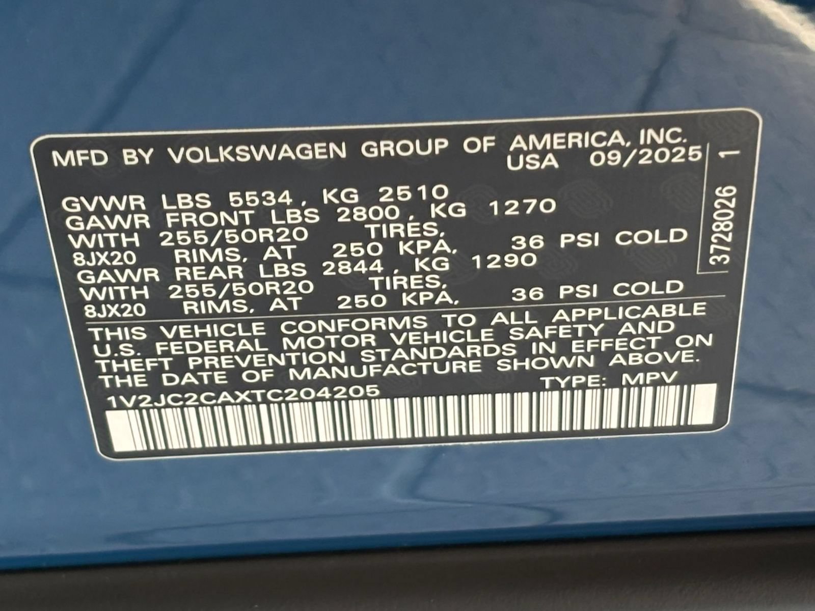 Used 2026 Volkswagen Atlas Cross Sport SE FWD image 32