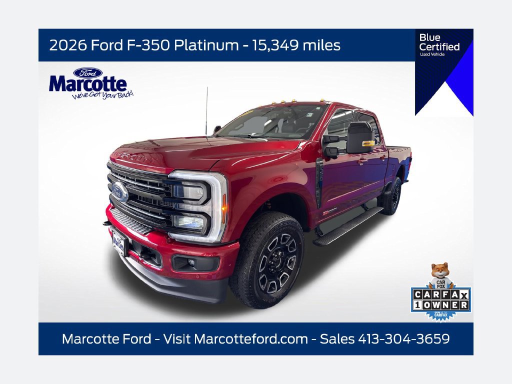 Certified 2026 Ford F350 Platinum AWD/4WD 360° Tour