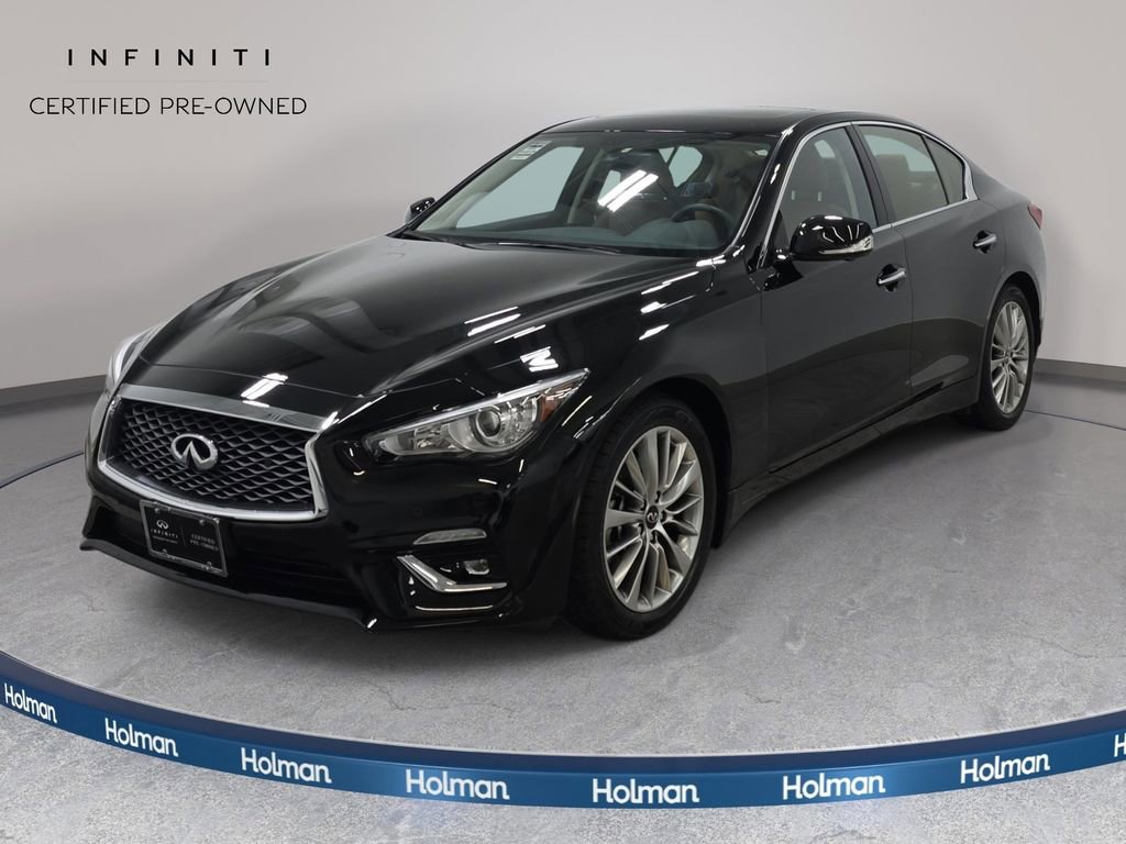 Certified 2023 INFINITI Q50 Luxe w/ Cargo Package AWD/4WD image 1