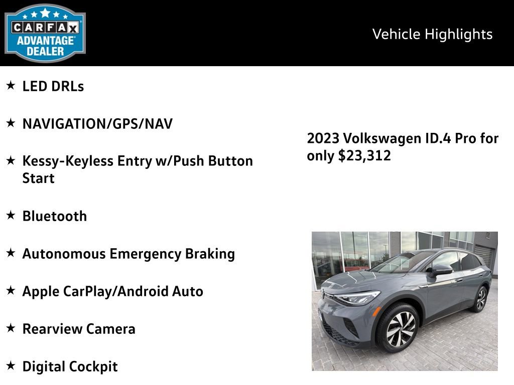 Used 2023 Volkswagen ID.4 Pro image 4