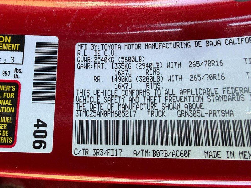 Certified 2023 Toyota Tacoma TRD Off-Road image 20