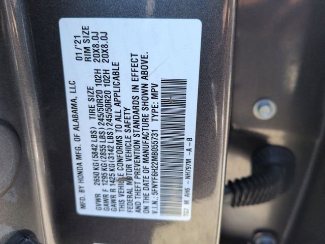 Used 2021 Honda Pilot Special Edition image 31