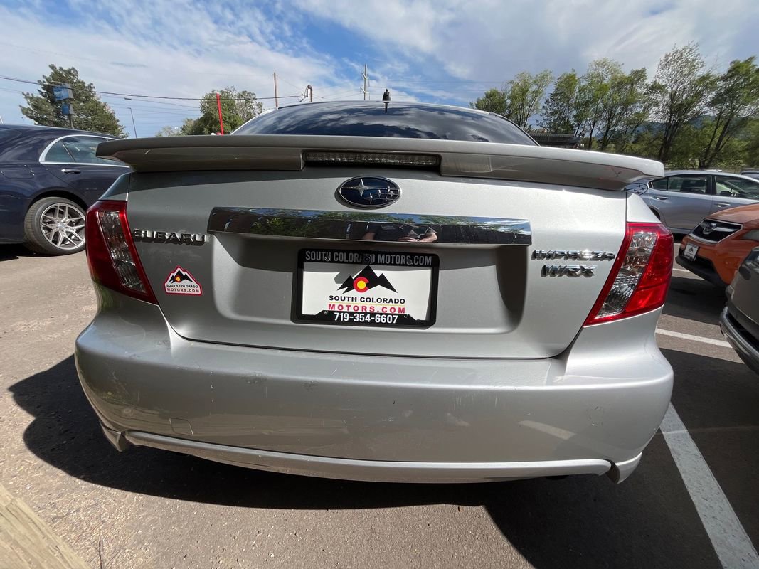 Used 2008 Subaru Impreza WRX Sedan w/ Sport Trim 1D AWD/4WD image 6