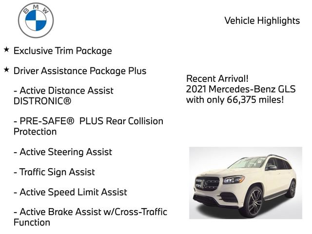 Used 2021 Mercedes-Benz GLS 580 4MATIC image 4