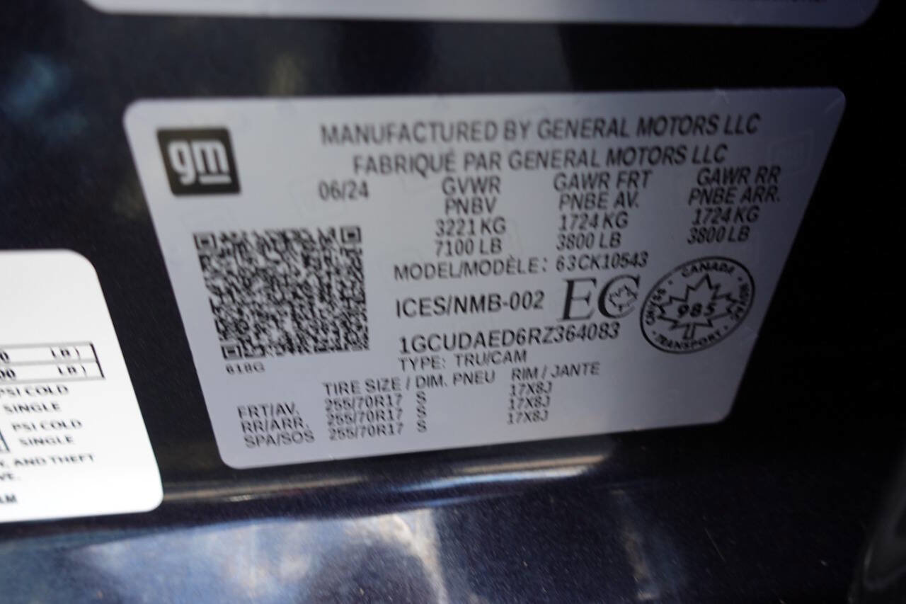 Used 2024 Chevrolet Silverado 1500 W/T w/ WT Fleet Convenience Package AWD/4WD image 17