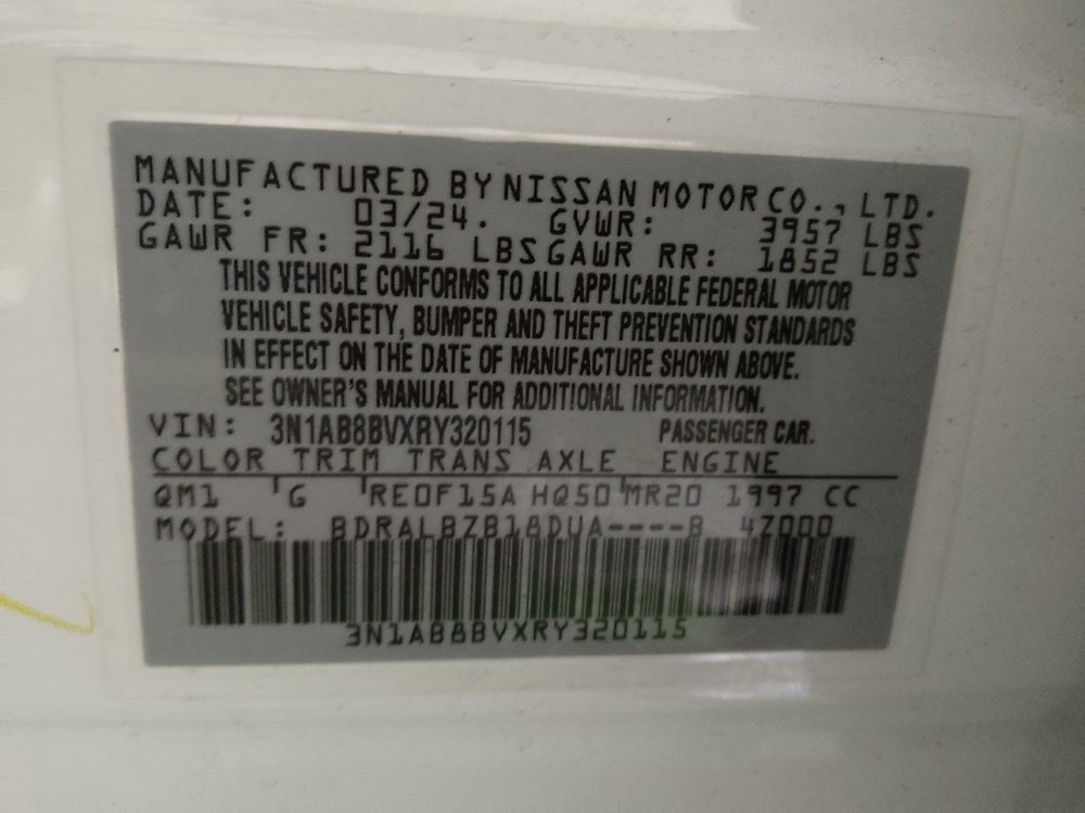 Used 2024 Nissan Sentra S FWD image 33