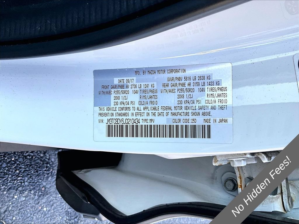 Used 2018 MAZDA CX-9 Grand Touring AWD/4WD image 29