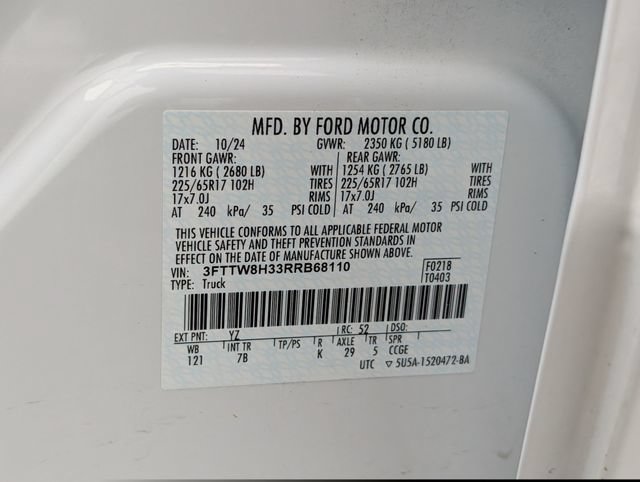 Used 2024 Ford Maverick XLT FWD image 30