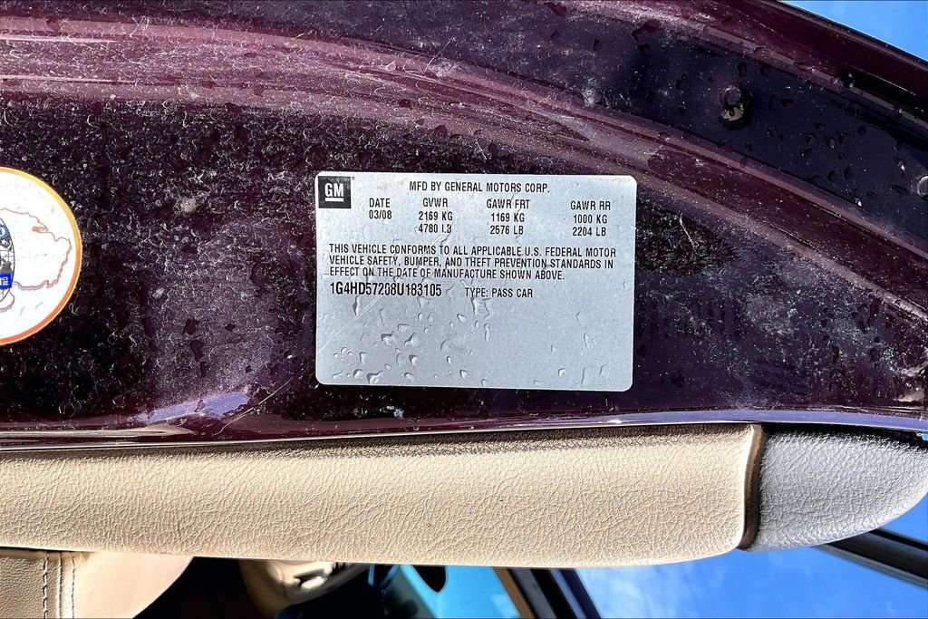 Used 2008 Buick Lucerne CXL w/ Driver Confidence Package FWD image 29