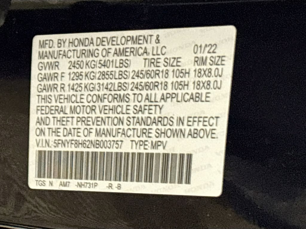Used 2022 Honda Passport TrailSport image 26