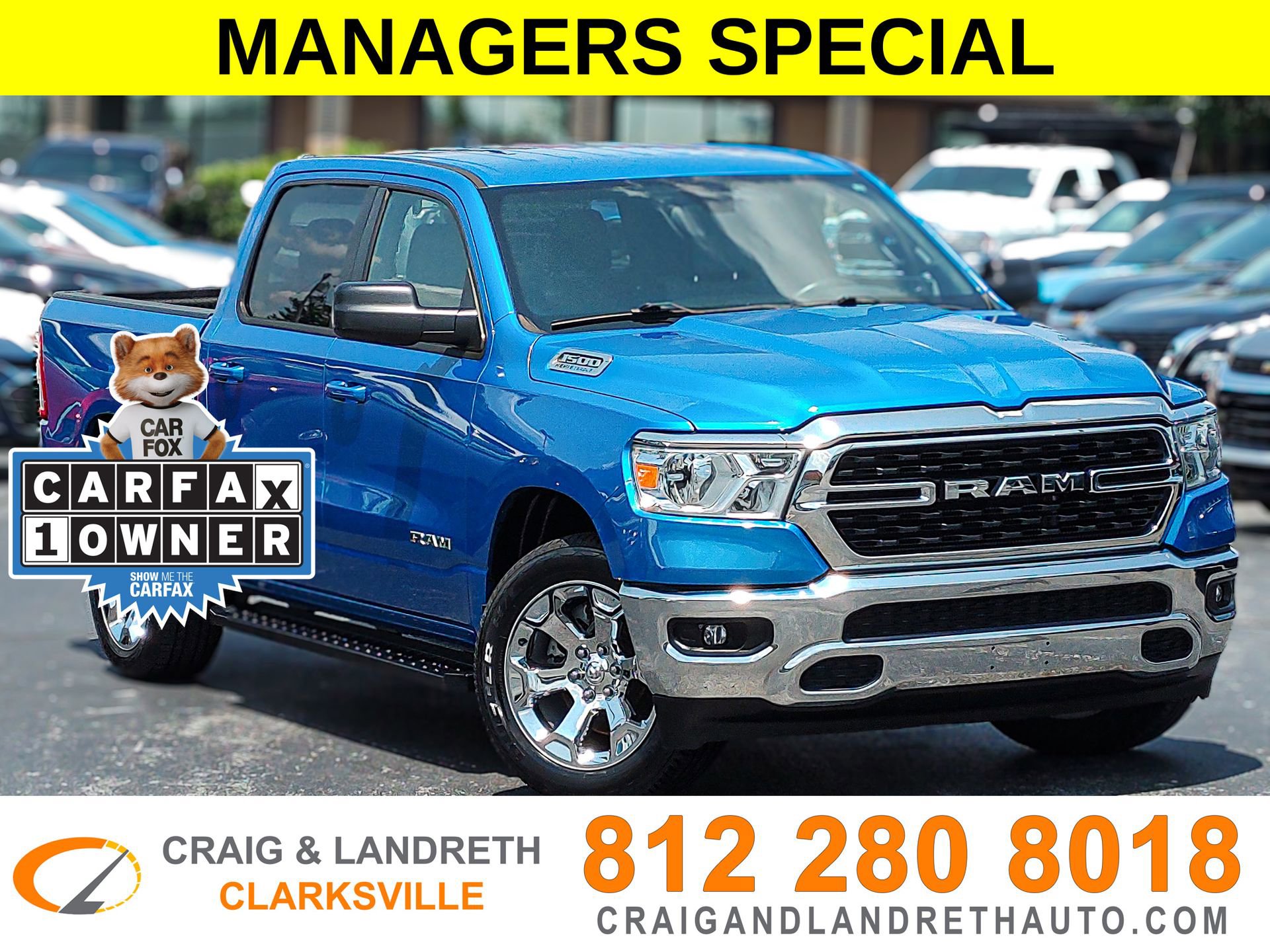 Used 2022 RAM 1500 Big Horn