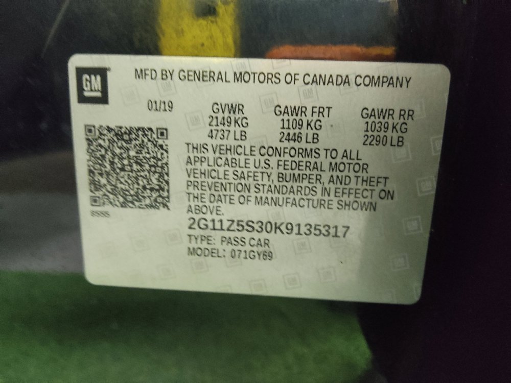 Used 2019 Chevrolet Impala LT FWD image 33