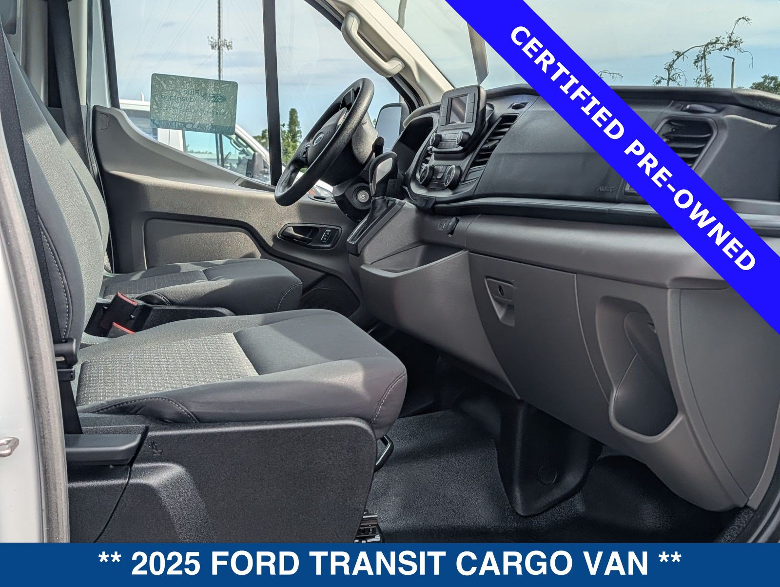 Certified 2025 Ford Transit 250 Low Roof w/ Exterior Upgrade Package RWD image 16