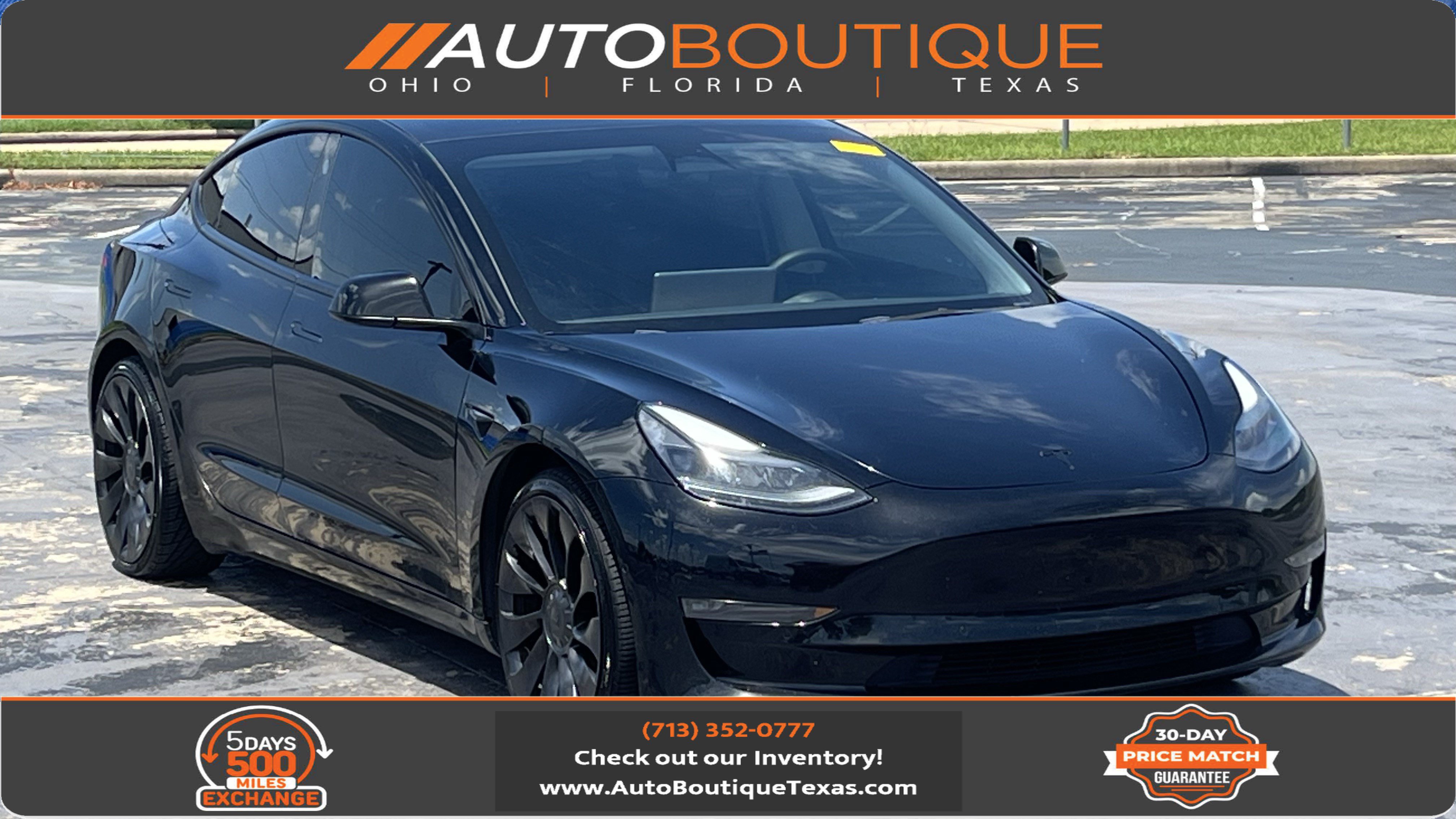 Used 2022 Tesla Model 3 Performance