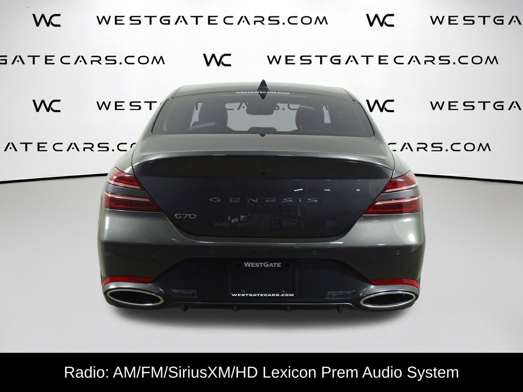 Used 2024 Genesis G70 2.5T w/ Sport Prestige Package image 7