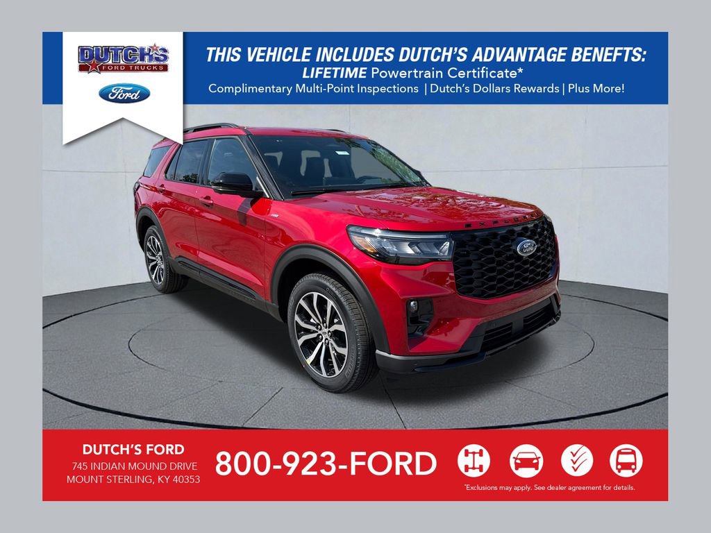 New 2026 Ford Explorer ST-Line AWD/4WD 360° Tour