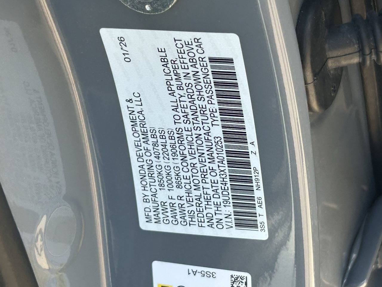 Certified 2026 Acura Integra A-Spec FWD image 34