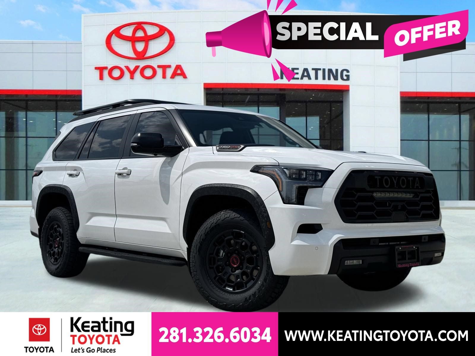 New 2026 Toyota Sequoia TRD Pro AWD/4WD 360° Tour