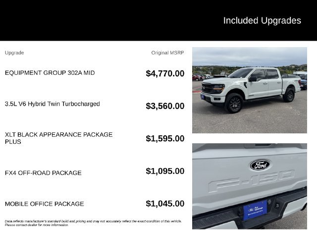 Certified 2024 Ford F150 XLT w/ Equipment Group 302A MID AWD/4WD image 5