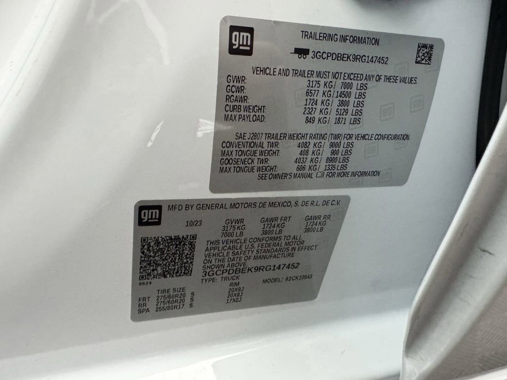 Used 2024 Chevrolet Silverado 1500 Custom image 15