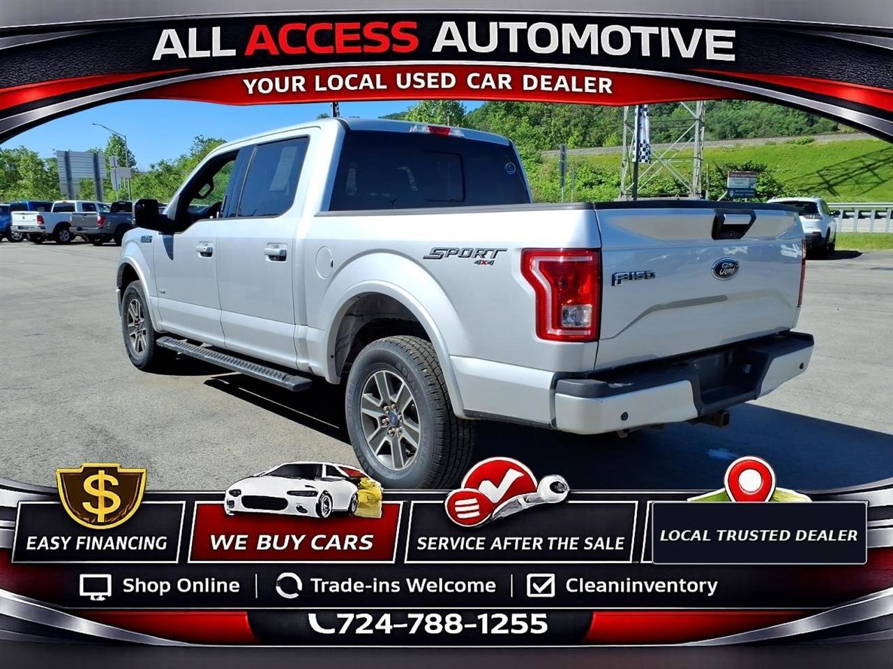 Used 2015 Ford F150 XLT w/ Equipment Group 302A Luxury AWD/4WD image 4