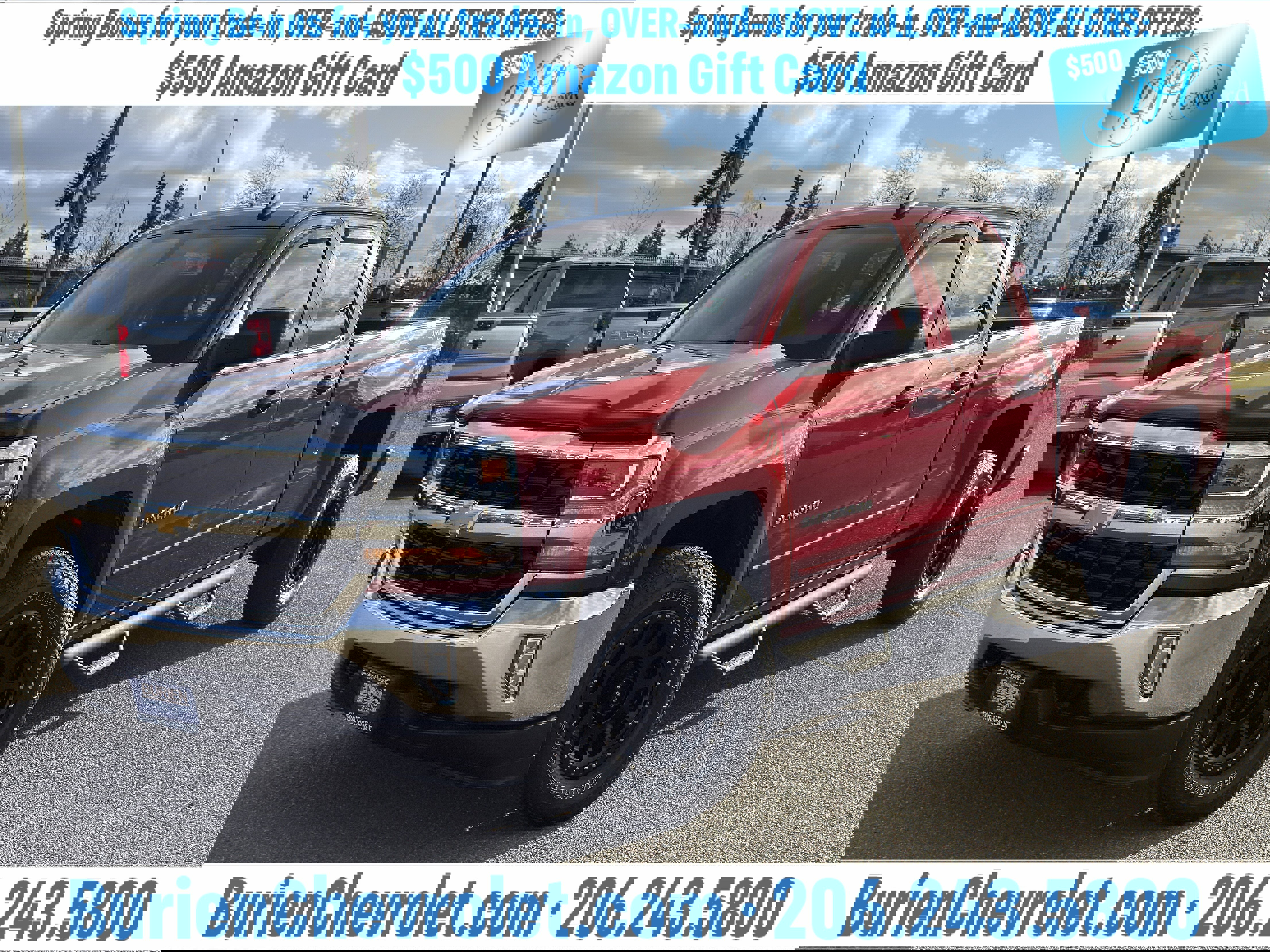 Used 2016 Chevrolet Silverado 1500 LT w/ LT Convenience Package image 1