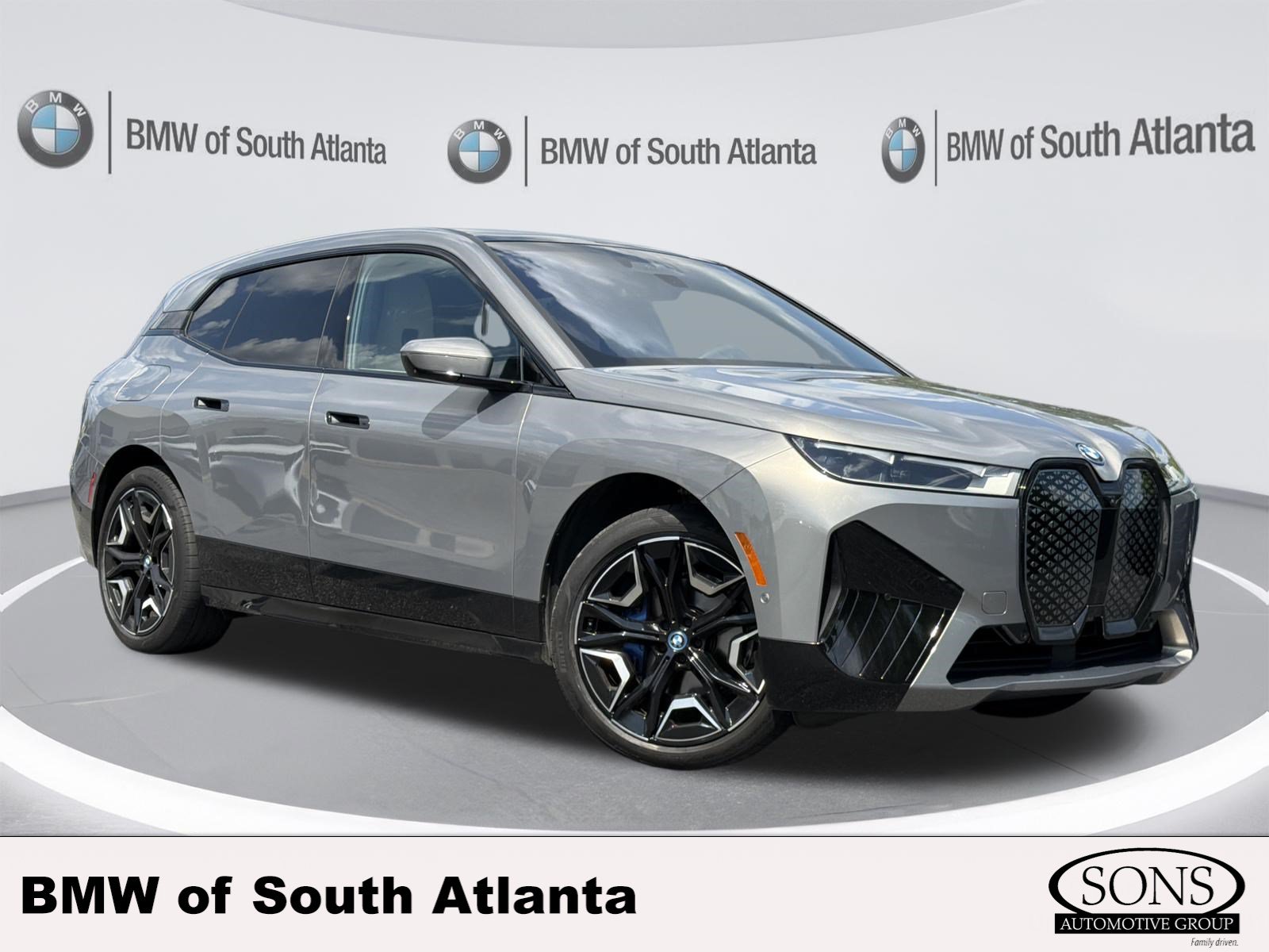 Used 2024 BMW iX xDrive50 w/ Sport Package AWD/4WD video 1