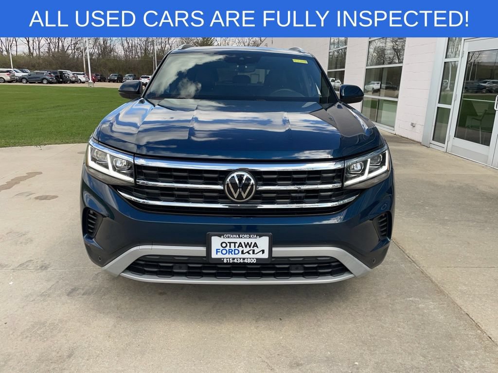 Used 2021 Volkswagen Atlas Cross Sport SEL AWD/4WD image 3