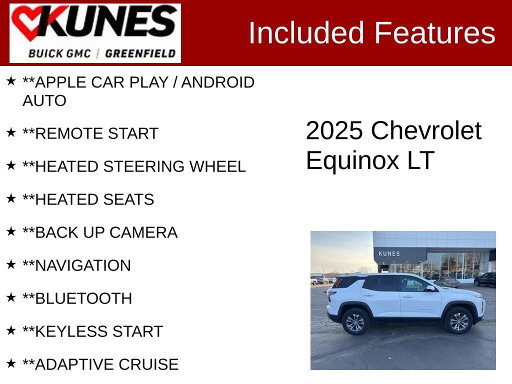 Used 2025 Chevrolet Equinox LT AWD/4WD image 2