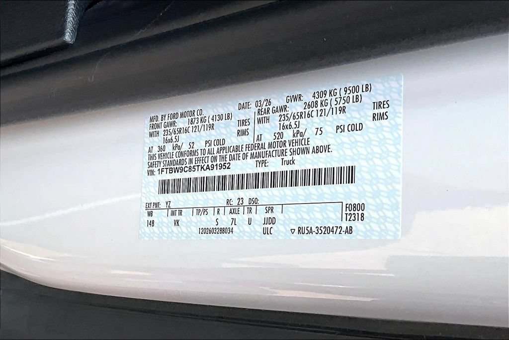 New 2026 Ford Transit 350 148 Medium Roof RWD image 13